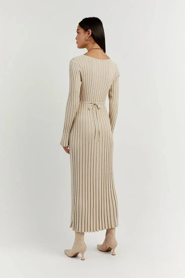 Rose Knitted Jurk