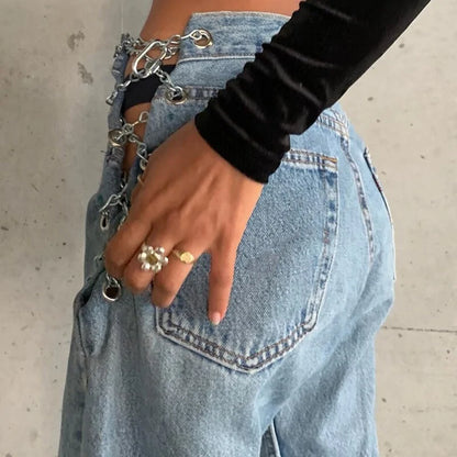 Juna Split Jeans