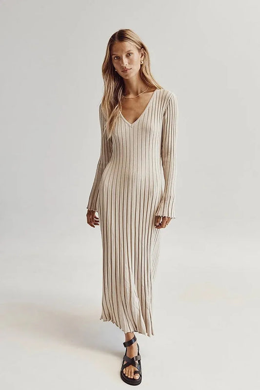 Rose Knitted Jurk