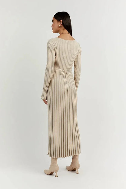 Rose Knitted Jurk