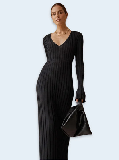 Rose Knitted Jurk